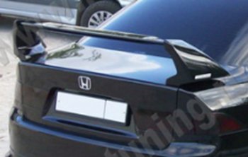 Спойлер высокий составной MUGEN Style var №2 Acura (Акура) TSX (ТСХ)  CU2 (2008-2014), Honda (Хонда) Accord (Аккорд)  CU (2008-2011)