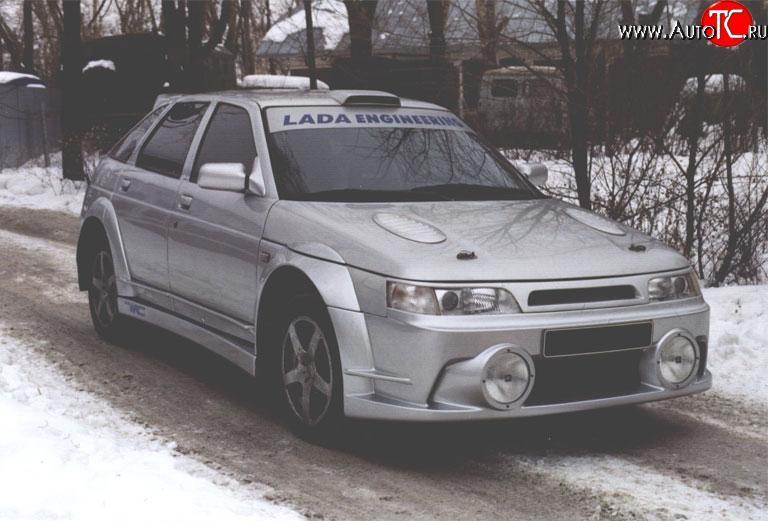 1 949 р. Жабры на капот WRC Evolution Toyota Duet (1998-2004) (Неокрашенные)  с доставкой в г. Таганрог