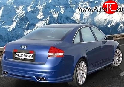 12 599 р. Задний бампер Magnus Style Audi A6 C5 дорестайлинг, седан (1997-2001) (Неокрашенный)  с доставкой в г. Таганрог