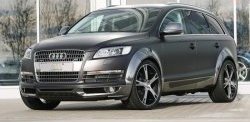 15 799 р. Накладка переднего бампера ABT Audi Q7 4L дорестайлинг (2005-2009)  с доставкой в г. Таганрог. Увеличить фотографию 2