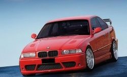 3 999 р. Передний бампер Lumma style BMW 3 серия E36 седан (1990-2000) (Неокрашенный)  с доставкой в г. Таганрог. Увеличить фотографию 2