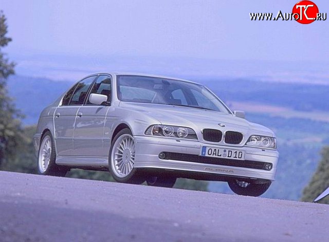 4 399 р. Накладка Alpine на передний бампер BMW 5 серия E39 седан рестайлинг (2000-2003)  с доставкой в г. Таганрог