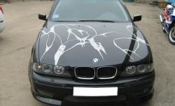 5 199 р. Юбка переднего бампера Devil Style BMW 5 серия E39 седан дорестайлинг (1995-2000)  с доставкой в г. Таганрог. Увеличить фотографию 4