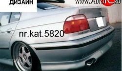 4 399 р. Накладка заднего бампера Driver BMW 5 серия E39 седан дорестайлинг (1995-2000)  с доставкой в г. Таганрог. Увеличить фотографию 2