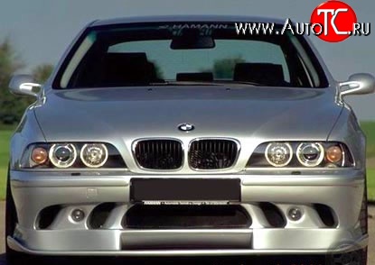 5 749 р. Накладка переднего бампера HAMANN Competition BMW 5 серия E39 седан дорестайлинг (1995-2000) (Неокрашенная)  с доставкой в г. Таганрог