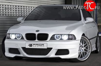 9 799 р. Передний бампер PRIOR Design BMW 5 серия E39 седан рестайлинг (2000-2003) (Без сетки, Неокрашенный)  с доставкой в г. Таганрог