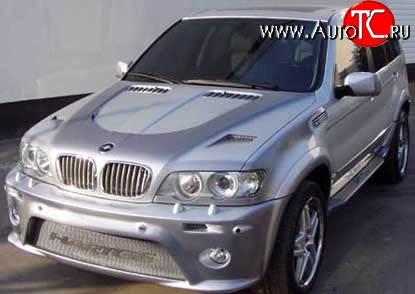 18 449 р. Передний бампер HARGE Style BMW X5 E53 дорестайлинг (1999-2003) (Неокрашенный)  с доставкой в г. Таганрог