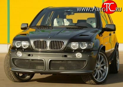 19 649 р. Передний бампер HARGE BMW X5 E53 дорестайлинг (1999-2003) (Неокрашенный)  с доставкой в г. Таганрог