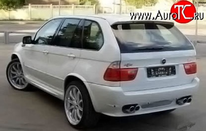 19 649 р. Задний бампер HARGE BMW X5 E53 дорестайлинг (1999-2003) (Неокрашенный)  с доставкой в г. Таганрог