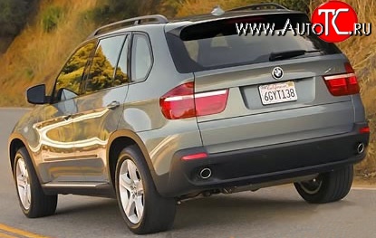 5 949 р. Задний бампер Standart BMW X5 E70 дорестайлинг (2006-2010) (Неокрашенный)  с доставкой в г. Таганрог