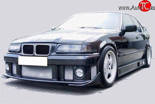 7 299 р. передний бампер CarZone-CONCEPT BMW 3 серия E36 седан (1990-2000)  с доставкой в г. Таганрог