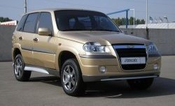 4 799 р. Передний бампер Атака Chevrolet Niva 2123 дорестайлинг (2002-2008) (Неокрашенный)  с доставкой в г. Таганрог. Увеличить фотографию 2