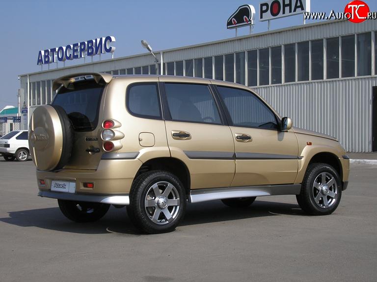 2 749 р. Арки на крылья Атака Лада 2123 (Нива Шевроле) дорестайлинг (2002-2008) (Неокрашенные)  с доставкой в г. Таганрог