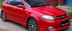 3 499 р. Пороги накладки Street Edition Chevrolet Lacetti хэтчбек (2002-2013) (Неокрашенные)  с доставкой в г. Таганрог. Увеличить фотографию 2