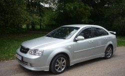 3 499 р. Накладка CTS на передний бампер автомобиля Chevrolet Lacetti седан (2002-2013) (Неокрашенная)  с доставкой в г. Таганрог. Увеличить фотографию 2