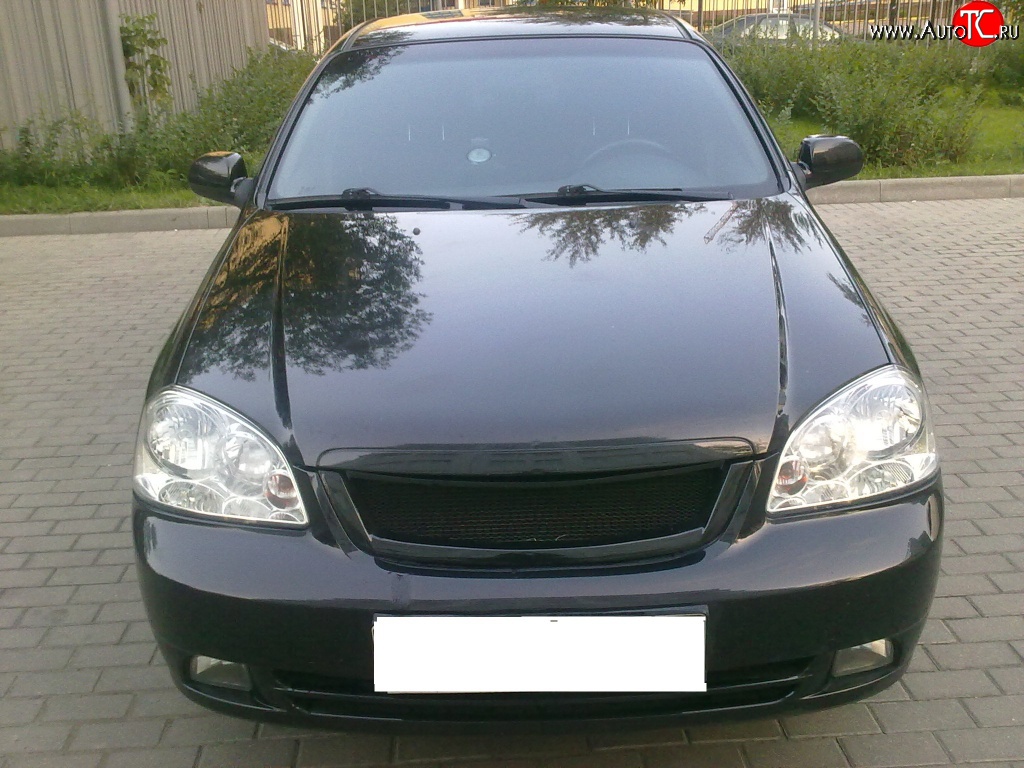 2 699 р. Решётка радиатора CTS Chevrolet Lacetti седан (2002-2013) (Неокрашенная)  с доставкой в г. Таганрог