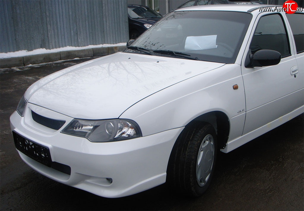 6 099 р. Пороги накладки GT Dynamics Daewoo Nexia рестайлинг (2008-2015) (Неокрашенные)  с доставкой в г. Таганрог