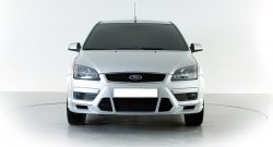 2 899 р. Накладка переднего бампера Sport Style Ford Focus 2 универсал дорестайлинг (2004-2008) (Неокрашенная)  с доставкой в г. Таганрог. Увеличить фотографию 3