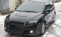 14 299 р. Капот Bomb-Style Ford Focus 2 универсал дорестайлинг (2004-2008) (Неокрашенный)  с доставкой в г. Таганрог. Увеличить фотографию 3