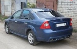 17 999 р. Задний бампер M-VRS Ford Focus 2 седан рестайлинг (2007-2011) (Неокрашенный)  с доставкой в г. Таганрог. Увеличить фотографию 2