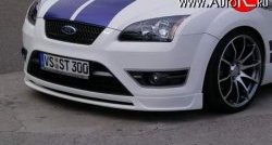 4 999 р. Накладка переднего бампера ST Sport Ford Focus 2  седан дорестайлинг (2004-2008) (Неокрашенная)  с доставкой в г. Таганрог. Увеличить фотографию 6