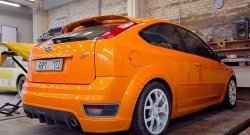 5 999 р. Накладка заднего бампера ST Sport Ford Focus 2 хэтчбэк 3 дв. дорестайлинг (2004-2007) (Неокрашенный)  с доставкой в г. Таганрог. Увеличить фотографию 5