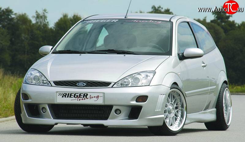 8 899 р. Передний бампер Rieger Ford Focus 1 универсал дорестайлинг (1998-2002)  с доставкой в г. Таганрог