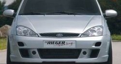 8 899 р. Передний бампер Rieger Ford Focus 1 универсал дорестайлинг (1998-2002)  с доставкой в г. Таганрог. Увеличить фотографию 2