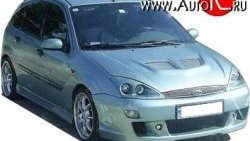 8 899 р. Передний бампер Rieger Ford Focus 1 универсал дорестайлинг (1998-2002)  с доставкой в г. Таганрог. Увеличить фотографию 4