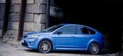 6 999 р. Пороги накладки ST  Ford Focus  2 (2004-2011)  седан дорестайлинг, хэтчбэк 5 дв. дорестайлинг, седан рестайлинг, хэтчбэк 5 дв. рестайлинг (Неокрашенные)  с доставкой в г. Таганрог. Увеличить фотографию 2