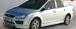 4 999 р. Накладка переднего бампера FT  Ford Focus  2 (2004-2008)  седан дорестайлинг, универсал дорестайлинг, хэтчбэк 3 дв. дорестайлинг, хэтчбэк 5 дв. дорестайлинг (Неокрашенная)  с доставкой в г. Таганрог. Увеличить фотографию 2