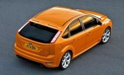 6 999 р. Спойлер ST  Ford Focus  2 (2004-2011) хэтчбэк 3 дв. дорестайлинг, хэтчбэк 5 дв. дорестайлинг, хэтчбэк 3 дв. рестайлинг, хэтчбэк 5 дв. рестайлинг (Неокрашенный)  с доставкой в г. Таганрог. Увеличить фотографию 2