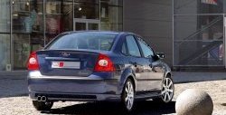 Накладка бампера MS Ford (Форд) Focus (Фокус)  2 (2004-2008) 2  седан дорестайлинг