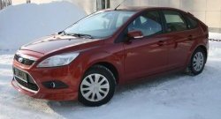 3 779 р. Накладка переднего бампера AutoTC Ford Focus 2 хэтчбэк 3 дв. рестайлинг (2007-2011) (Неокрашенная)  с доставкой в г. Таганрог. Увеличить фотографию 3