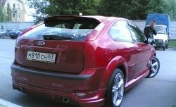 Накладка Снайпер на задний бампер Ford Focus 2 хэтчбэк 3 дв. дорестайлинг (2004-2007)