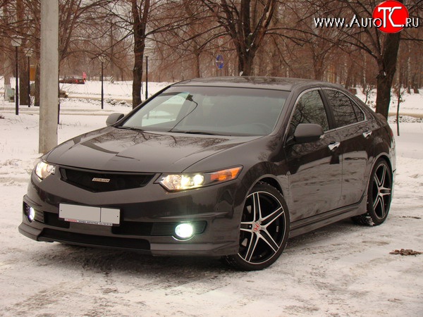 27 799 р. Передний бампер MUGEN Honda Accord 8 CU седан дорестайлинг (2008-2011) (Неокрашенный)  с доставкой в г. Таганрог