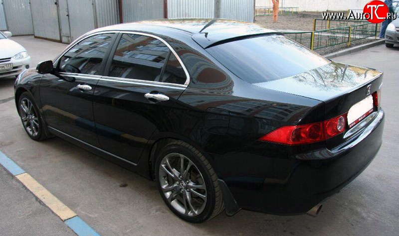 1 649 р. Козырёк Elegance на заднее лобовое стекло автомобиля Honda Accord 7 CL седан дорестайлинг (2002-2005) (Неокрашенный)  с доставкой в г. Таганрог