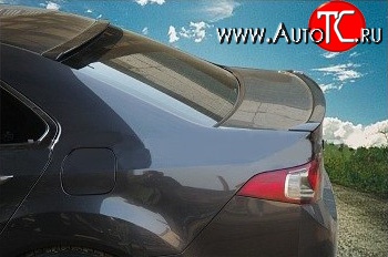 4 199 р. Накладка Elegance Light на заднее лобовое стекло автомобиля  Honda Accord  CU (2008-2011) седан дорестайлинг (Неокрашенный)  с доставкой в г. Таганрог