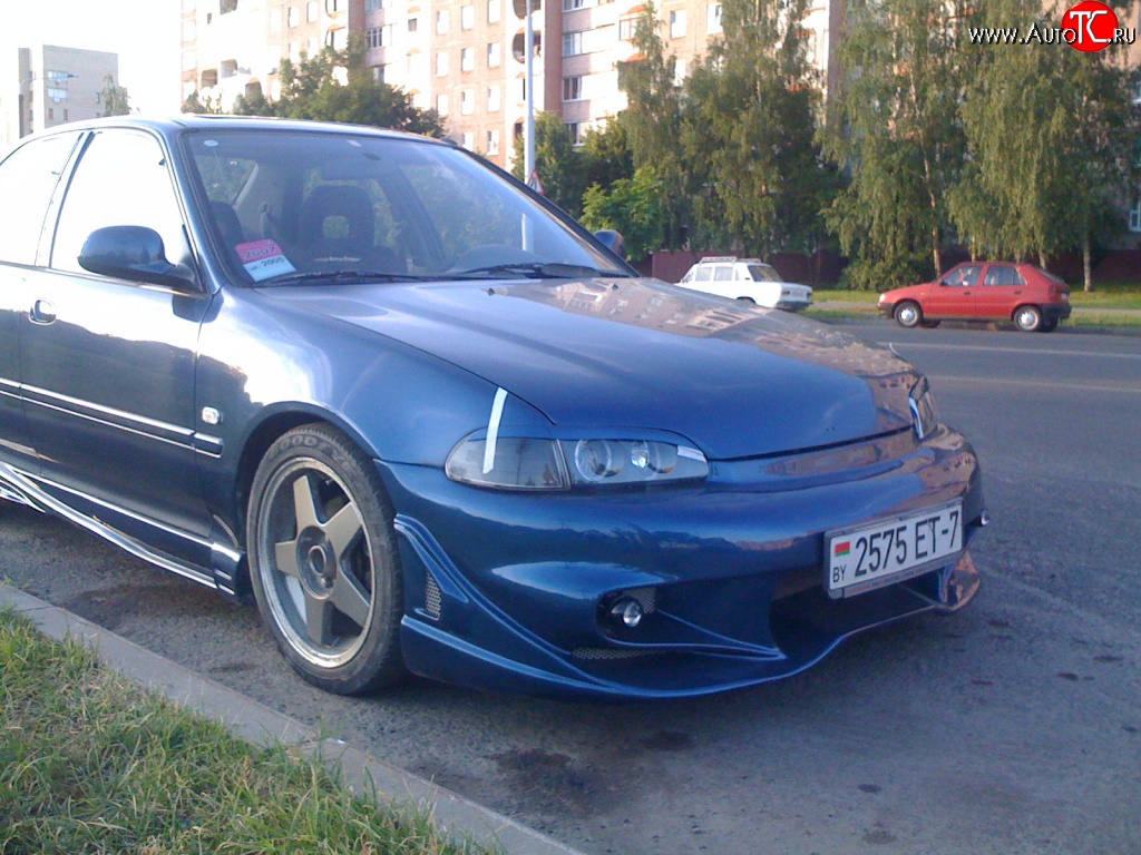 7 299 р. Передний бампер VeilSide Honda Civic EG седан (1992-1995)  с доставкой в г. Таганрог