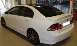 3 699 р. Спойлер Sport Honda Civic FD седан дорестайлинг (2005-2008) (Неокрашенный)  с доставкой в г. Таганрог. Увеличить фотографию 2