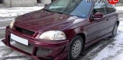 Передний бампер на Honda Civic EJ,EK,EM седан дорестайлинг (1995-1998)