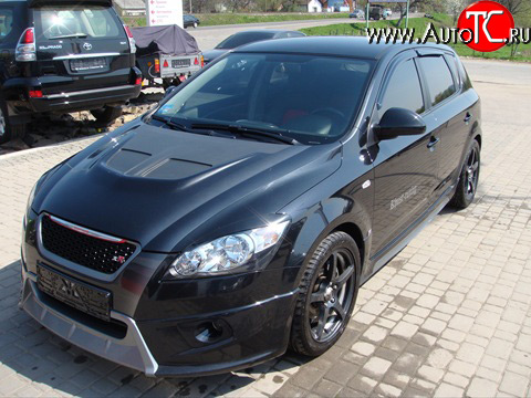 1 399 р. Реснички Khust-Tuning KIA Ceed 1 ED дорестайлинг, хэтчбэк 5 дв. (2006-2010)  с доставкой в г. Таганрог