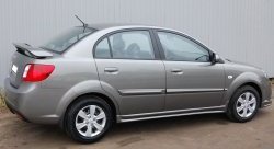 5 799 р. Спойлер GT Dynamics KIA Rio 2 JB дорестайлинг седан (2005-2009) (Неокрашенный)  с доставкой в г. Таганрог. Увеличить фотографию 2