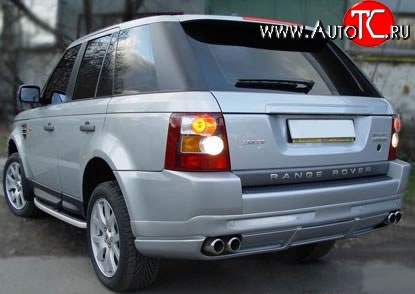 14 949 р. Накладка заднего бампера ARDEN Land Rover Range Rover Sport 1 L320 дорестайлинг (2005-2009) (Неокрашенная)  с доставкой в г. Таганрог