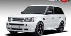 34 799 р. Накладки на колёсные арки HAMMAN Land Rover Range Rover Sport 1 L320 дорестайлинг (2005-2009) (Неокрашенные)  с доставкой в г. Таганрог. Увеличить фотографию 6