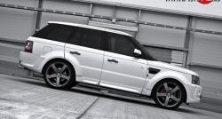 34 799 р. Накладки на колёсные арки HAMMAN Land Rover Range Rover Sport 1 L320 дорестайлинг (2005-2009) (Неокрашенные)  с доставкой в г. Таганрог. Увеличить фотографию 8