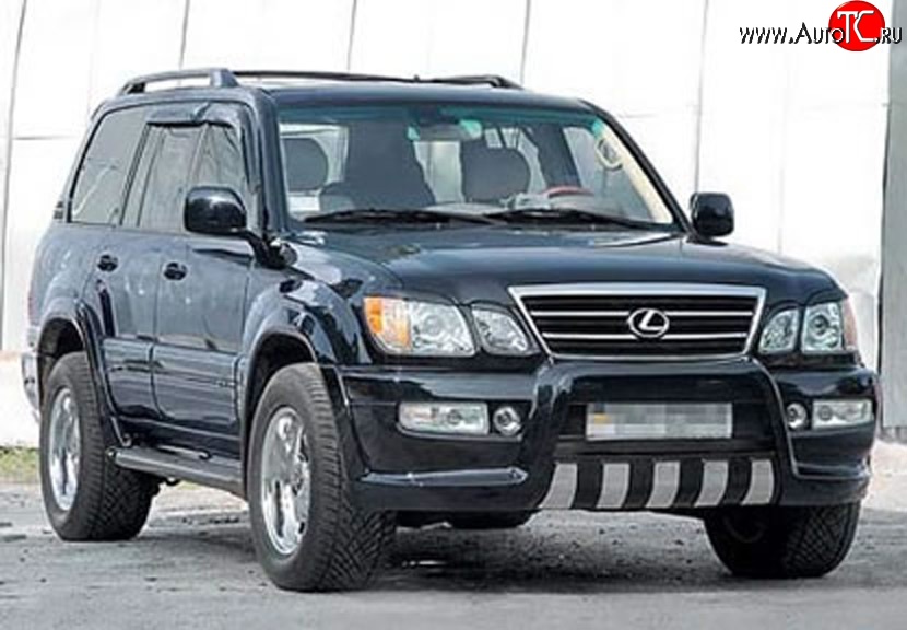 18 449 р. Передний бампер Red Aleti Lexus LX470 J100 дорестайлинг (1998-2002) (Неокрашенный)  с доставкой в г. Таганрог