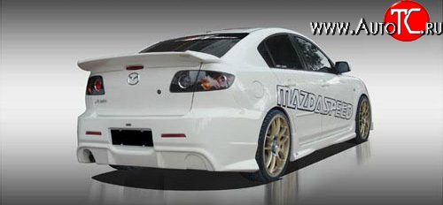 12 199 р. Спойлер Mazda-Speed Mazda 3/Axela BK дорестайлинг седан (2003-2006) (Неокрашенный)  с доставкой в г. Таганрог