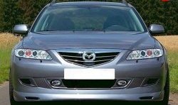 9 499 р. Накладка переднего бампера ATH Mazda 6 GG лифтбэк дорестайлинг (2002-2005)  с доставкой в г. Таганрог. Увеличить фотографию 2