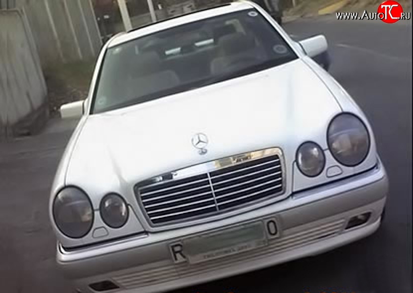 6 549 р. Накладка переднего бампера LORINZER Style Mercedes-Benz E-Class W210 дорестайлинг универсал (1996-1999) (Неокрашенная)  с доставкой в г. Таганрог